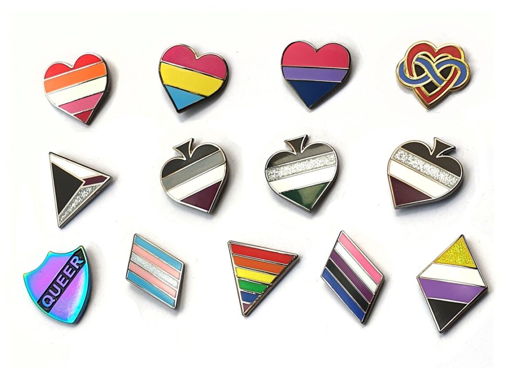 Pride Hard Enamel Pins – Discord Comics